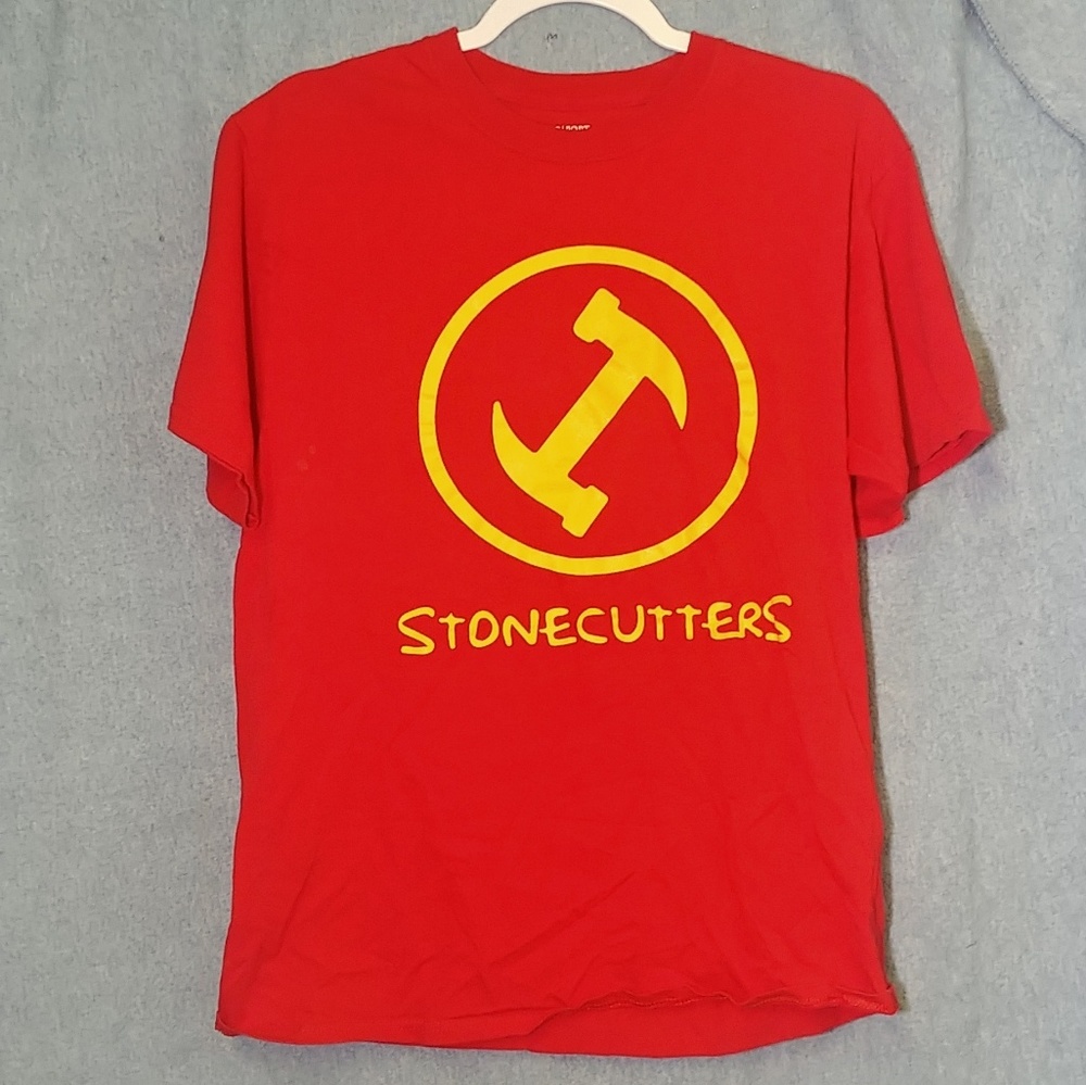 The Simpson's Stonecutters Graphic Comedy Shirt